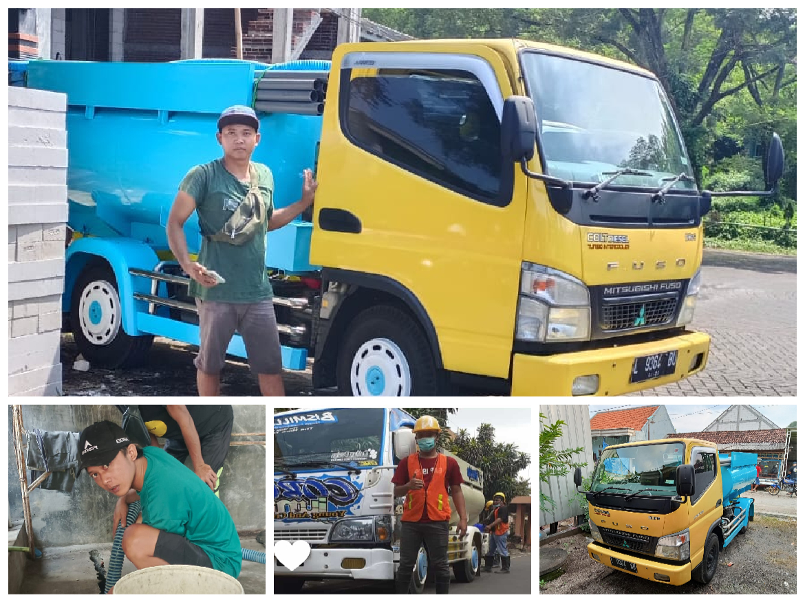 Layanan sedot WC Sidorejo Magetan dengan armada penyedotan septic tank